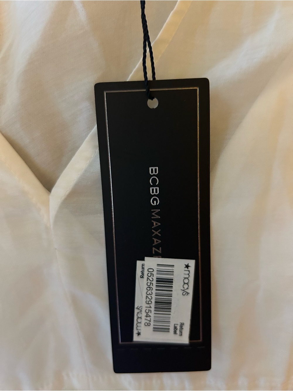 BCBGMaxAzria cotton/silk embroidered caftan top. Small. Boho romantic, resort. - Picture 5 of 12